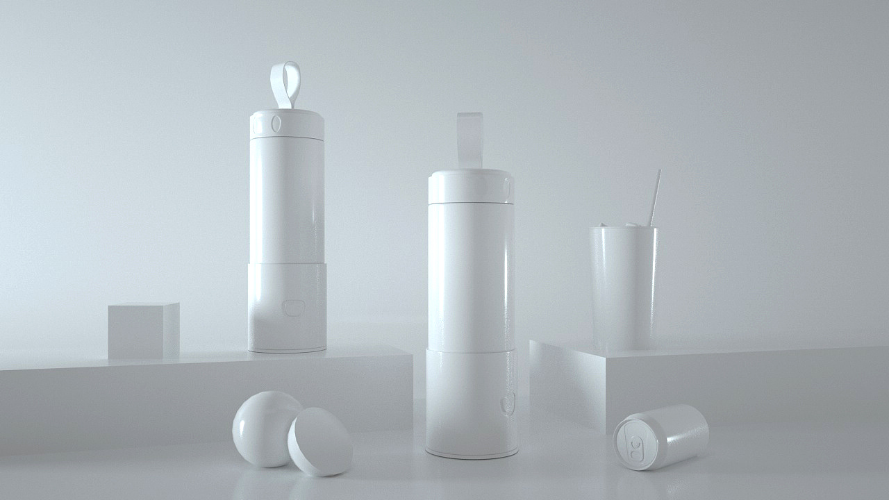 簡(jiǎn)約之美 白模工業(yè)風(fēng)生活用品設(shè)計(jì)賞析